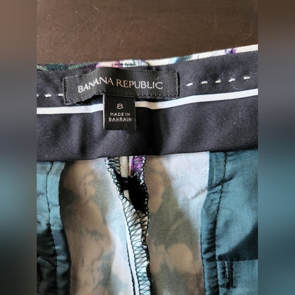 BANANA Republic Women's Sloan Floral Pants - Picture 3 of 11